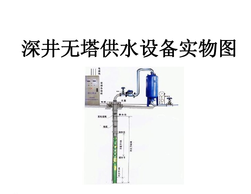 营口西市区井泵无塔式供水设备